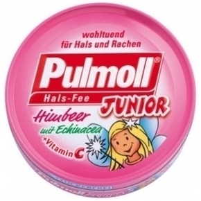 Pulmoll Junior Lozenges with Vitamin C – Orange Flavor 45gr