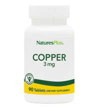 Nature's Plus COPPER 3 mg 90 tabs