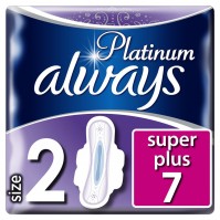 Always Platinum Ultra Super Plus Size2 7τμχ