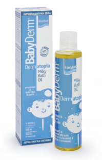 Intermed Babyderm Dermatopia Milky Bath Oil 200ml
