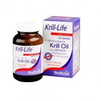 Health Aid Krill-Life 500mg - Λιπαρά Οξέα για Καρδ …