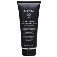 Apivita Black Detox Cleansing Jelly for Face & Eye …