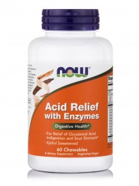 Now Foods Acid Relief with Enzymes (Call Carb, Xyl …