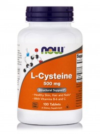 Now Foods L-Cysteine 500mg 100 tabs.