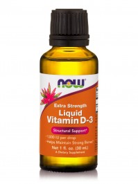 Now Foods Liquid Vitamin D-3 Extra Strength 1,000 …