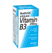 HEALTH AID VITAMIN B3 (NIACIN) 250MG TAB 90'S
