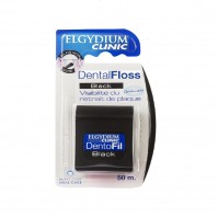 Elgydium Dental Floss Black Chlorhexidine 50m