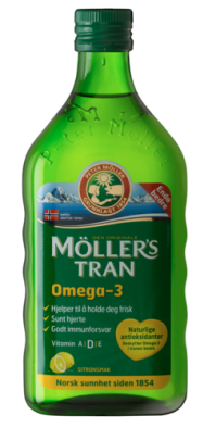 Moller’s Μουρουνέλαιο Lemon Παραδοσιακό Μουρουνέλα …