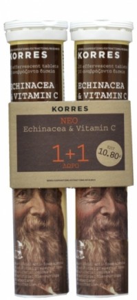 KORRES Echinacea & Vitamin C 18 αναβράζουσες ταμπλ …