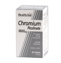 HEALTH AID CHROMIUM PICOLINATE 200ΜG 60'S
