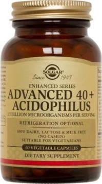 SOLGAR ADVANCED 40+ACIDOPHILUS 60VCAP
