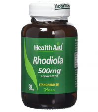 HEALTH AID RHODIOLA ROOT EXTRACT 500MG TABLETS 60' …