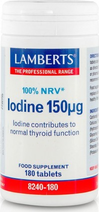 LAMBERTS Iodine 150mg 180tabs