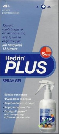 Hedrin Plus Spray Gel 100ml