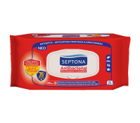 Septona Antibacterial Υγρά Μαντηλάκια 75% 60τμχ