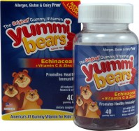 HERO YUMMIE BEARS Echinacea + Vitamin C & Zinc 40τ …