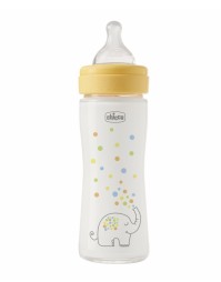 Chicco Perfect Easy Γυάλινο Μπιμπερό με Θηλή Σιλικ &hellip;