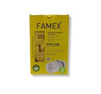 Famex Mask Μάσκες Υψηλής Προστασίας Κίτρινη FFP2 N …