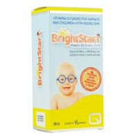 QUEST Quest BrightStart Vitamin D3 Drops & DHA, 20 …