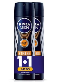 NIVEA Αποσμητικό Spray Stress Protect 150ml 1+1 ΔΩ …