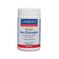 Lamberts Vegan Iron Complex 120 tabs