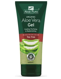 Optima Organic Aloe Vera Gel με Tea Tree 200ml