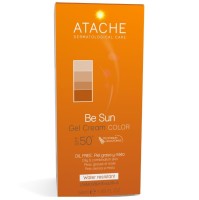 Atache Be Sun Gel Cream Color SPF50+ Oil Free 50ml