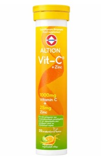 Altion Vitamin C 1000mg & Zinc 25mg 20 Eff.tabs