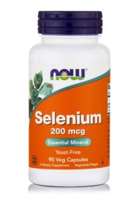 Now Foods Selenium 200mcg 90 Veget.caps