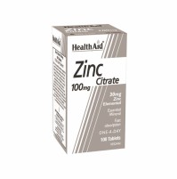 Health Aid Zinc Citrate 100mg 100tab