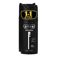 STR8 Deo Spray Faith 150ml 1+1 Δώρο