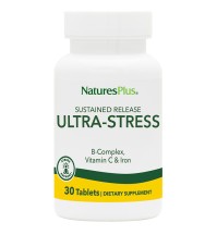 NATURE'S PLUS ULTRA STRESS W/IRON S/R 30tabs