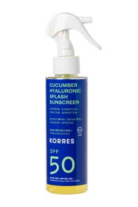 Korres Cucumber & Hyaluronic Splash Sunscreen SPF5 …