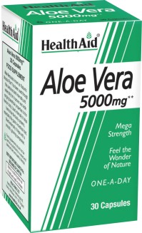 HEALTH AID Aloe Vera 5000mg capsules 30's