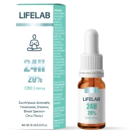 Lifelab CBD 24H 20% Συμπλήρωμα Διατροφής 10ml