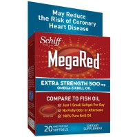 Schiff MegaRed Omega-3 500mg, 20caps