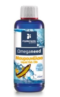 My Elements Ωmeganeed Μουρουνέλαιο Liquid με Γεύση …
