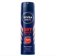 Nivea Men Dry Impact Αποσμητικό Σπρέυ 72h 150ml