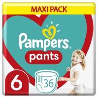 Pampers Pants No.6 (15+Kg) 36 Πάνες Βρακάκι