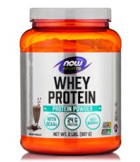 Now Foods Whey Protein Dutch Chocolate 907gr