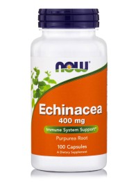 Now Foods Echinacea (Purpurea Root) 400mg. 100 Veg …