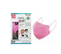 Famex Mask Kids Παιδικές Μάσκες Προστασίας Ροζ Ανο …