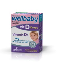 VITABIOTICS WELLBABY Vit D Drops 30ml