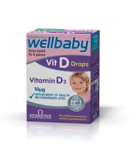 VITABIOTICS WELLBABY Vit D Drops 30ml
