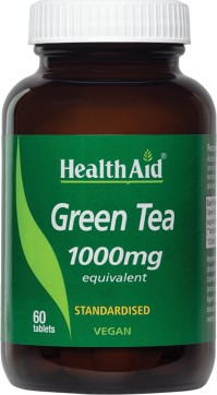 HEALTH AID GREEN TEA EXTRACT 100MG TABLETS 60'S