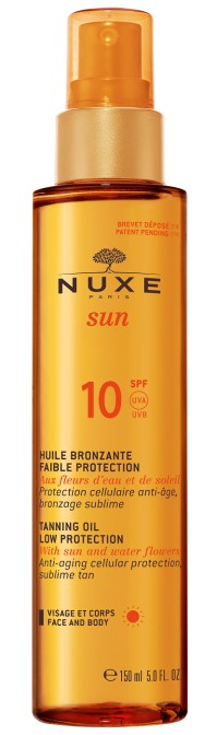 Nuxe Tanning Oil Low Protection SPF10 Λάδι Μαυρίσμ …