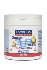 Lamberts Omega 3 -6-9 1200mg 120Caps