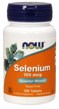 Now Foods Selenium 100mcg 100tabs