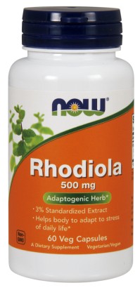 Now Foods Rhodiola 500mg 60 Veget.caps