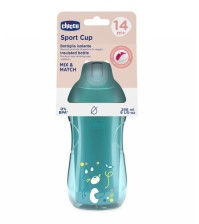 Chicco Sport Cup Εκπαιδευτικό Ποτήρι Με Καλαμάκι Γ &hellip;